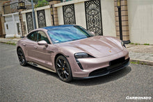 Load image into Gallery viewer, 2019-2023 Porsche Taycan 4/4S/GTS/TURBO OD Style DRY Carbon Fiber Side Skirts - Carbonado Aero