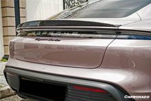 Load image into Gallery viewer, 2019-2023 Porsche Taycan 4/4S/GTS/TURBO OD Style DRY Carbon Fiber Trunk Spoiler - Carbonado Aero