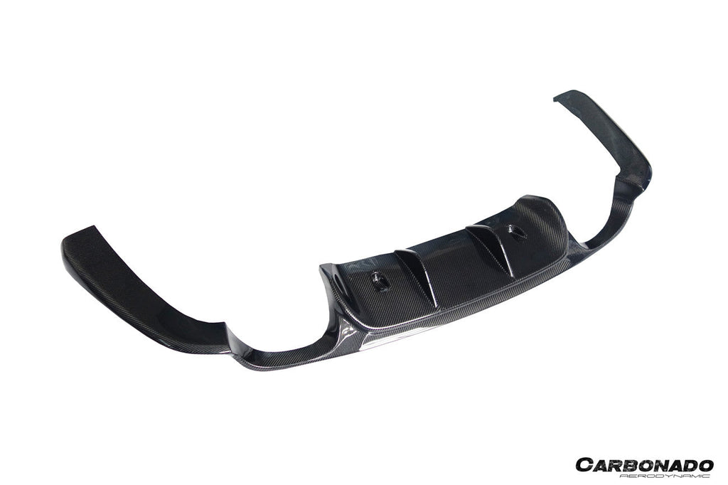 2012-2015 Porsche 911 991.1 Carrera S 2C GT3V Style  Rear Bumper With Diffuser (For Quad-Exhaust)