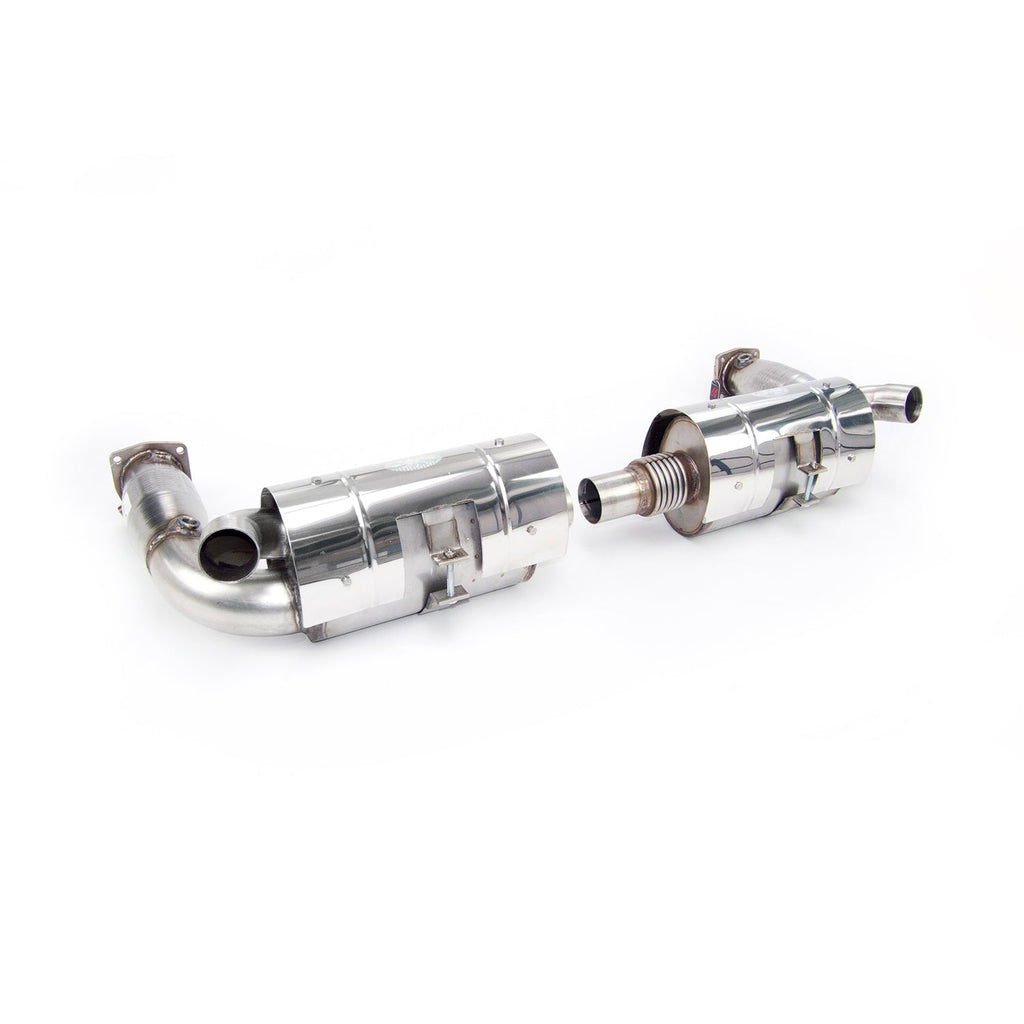 QuickSilver Porsche 911 Turbo (997 Gen. 1) Sport Exhaust with Race Catalysts 2006-2009