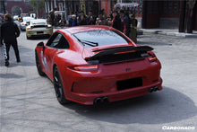 Load image into Gallery viewer, 2012-2015 Porsche 911 991.1 Carrera/S GT3 Style Rear Bumper Quad Exhaust - Carbonado Aero