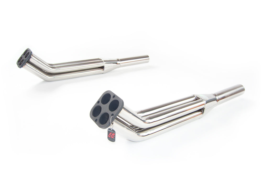 QuickSilver Aston Martin V8 Stainless Steel Collectors 2.5 inch 1973-1989