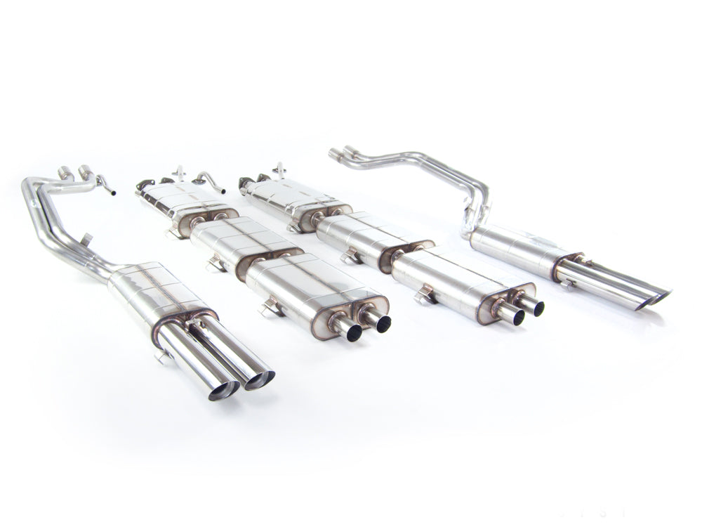 QuickSilver Ferrari 400 GT, 400i Stainless Steel Exhaust 1977-1985