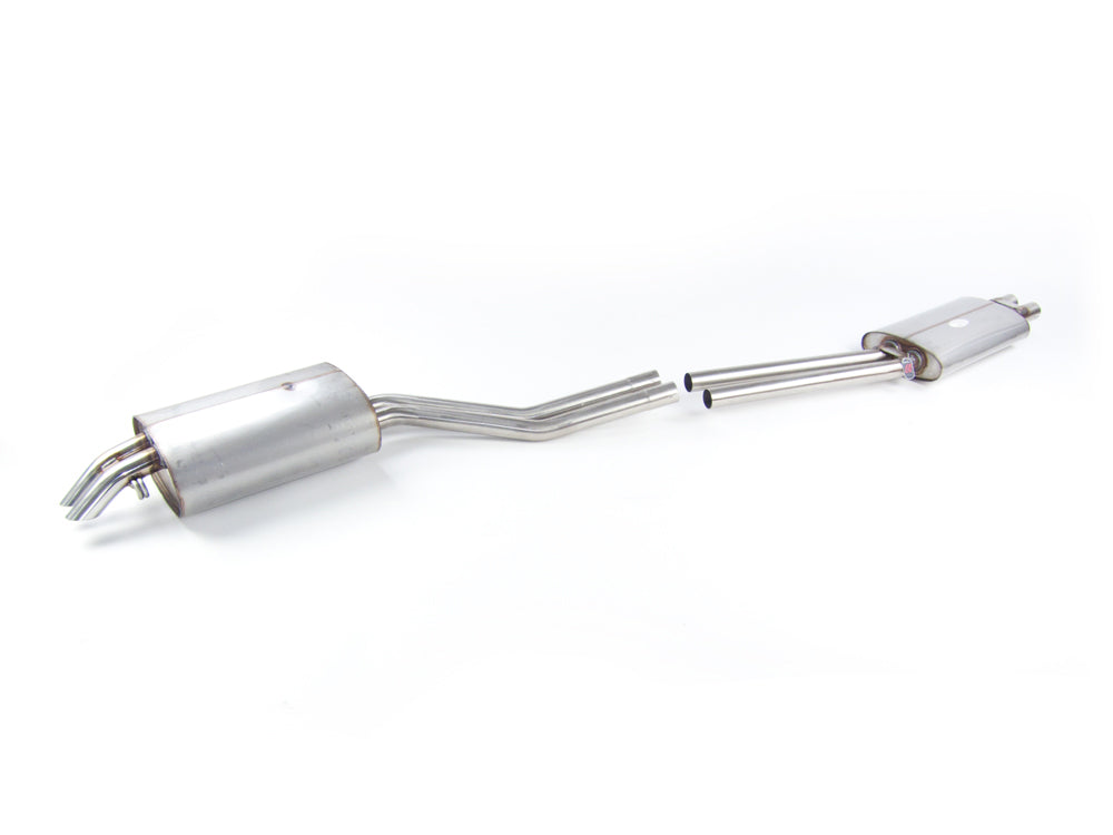QuickSilver Mercedes 350 SL, SLC (W107) Stainless Steel Exhaust 1971-1980