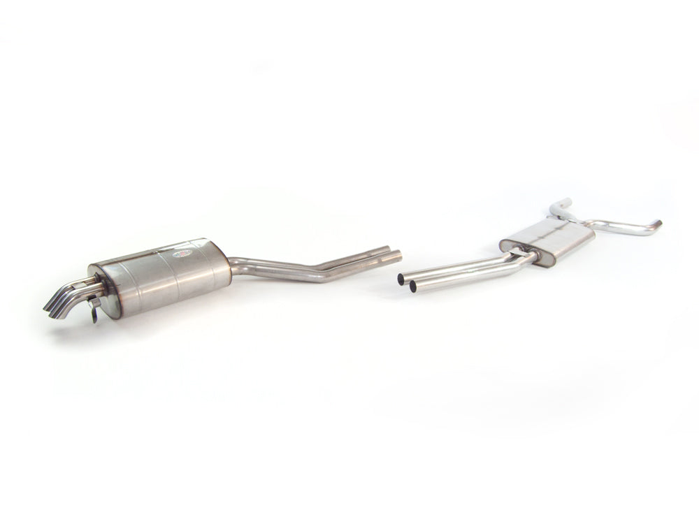 QuickSilver Mercedes 380 SL, SLC (W107) Stainless Steel Exhaust 1980-1986
