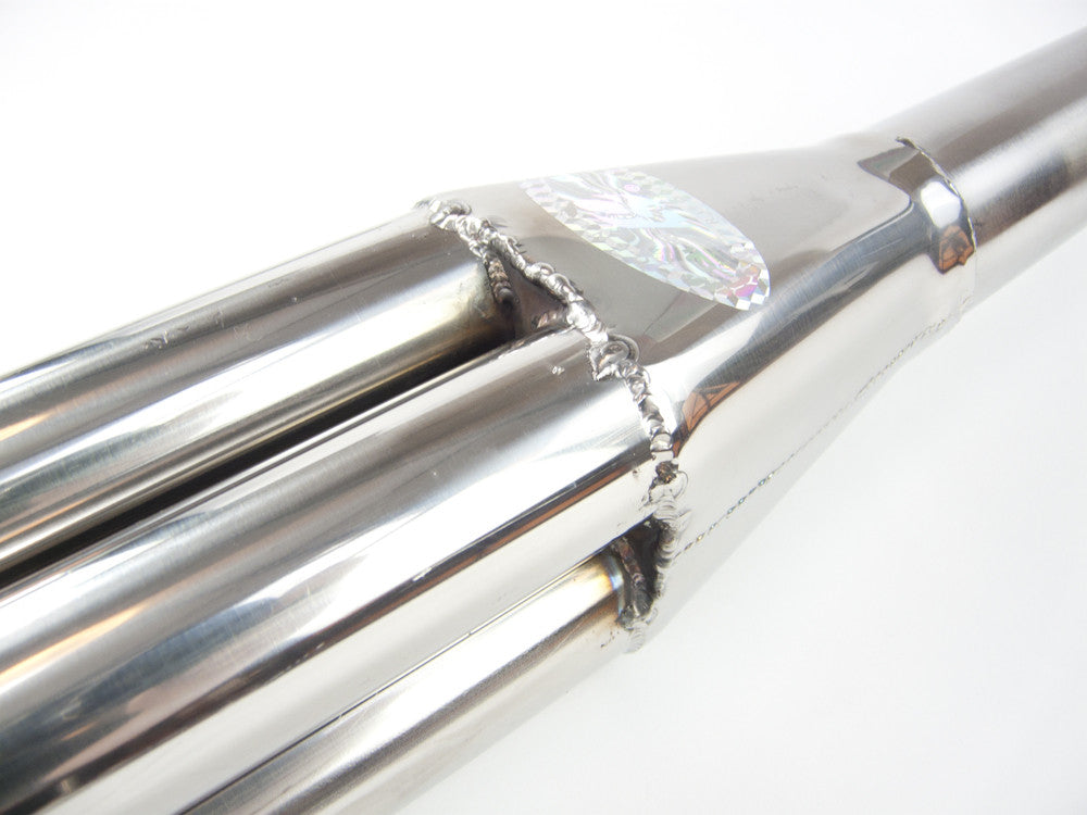 QuickSilver Aston Martin V8 Stainless Steel Collectors 2.5 inch 1973-1989