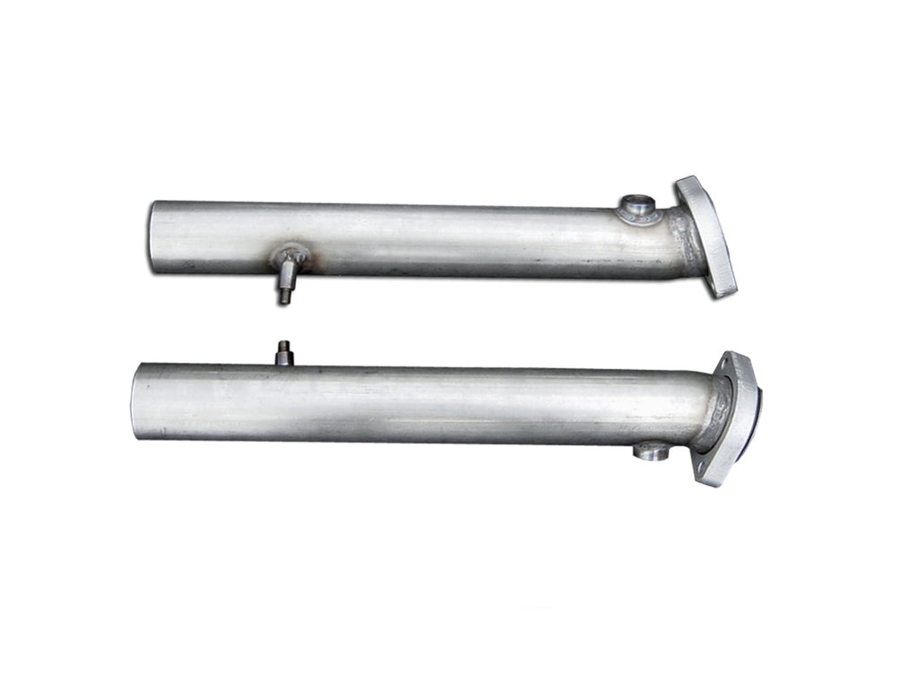 QuickSilver Ferrari 348 Stainless Steel Catalyst Replacement Pipes 1990-1994