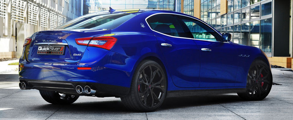 QuickSilver Maserati Ghibli inc. S, Q4 Petrol Sport Exhaust with Sound Architect 2014+