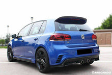 Load image into Gallery viewer, 2010-2013 Volkswagen Golf 6 R20 GTI Rz Style Rear Bmper (Mid Exhaust) - Carbonado