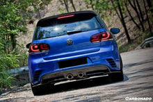 Load image into Gallery viewer, 2010-2013 Volkswagen Golf 6 R20 GTI Rz Style Rear Bmper (Mid Exhaust) - Carbonado Aero