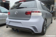 Load image into Gallery viewer, 2010-2013 Volkswagen Golf 6 R20 GTI Rz Style Rear Bmper (Mid Exhaust) - Carbonado Aero