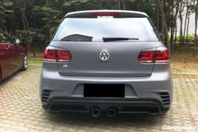 Load image into Gallery viewer, 2010-2013 Volkswagen Golf 6 R20 GTI Rz Style Rear Bmper (Mid Exhaust) - Carbonado Aero