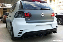 Load image into Gallery viewer, 2010-2013 Volkswagen Golf 6 R20 GTI Rz Style Rear Bmper (Mid Exhaust) - Carbonado Aero