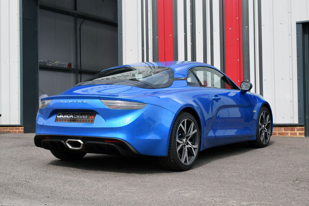 QuickSilver Alpine A110 Active Valve Sport Exhaust System with Sound Architect 2019+