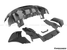 Load image into Gallery viewer, 2015-2020 McLaren 540C/570S/570GT 600LT-Style Part Carbon Fiber Rear Bumper with Diffuser and Trunk Spoiler and Engine Trunk and Exhaust - Carbonado Aero