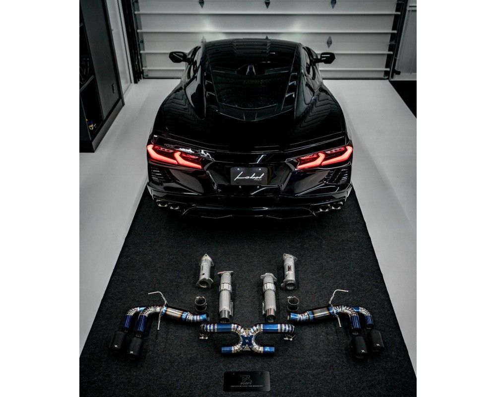 Ryft Titanium Performance Exhaust System Chevrolet C8 Z51 2020+