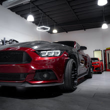 Load image into Gallery viewer, 2015-2017 Ford Mustang Projector Headlights S650 Style LED Amber Sequential Turn Signals