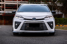 Load image into Gallery viewer, 2021-UP Toyota GR SIENNA CA-II Style PP Material Front Bumper With Light - Carbonado