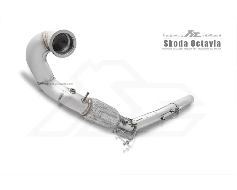 FI Exhaust Ultra High Flow Race Downpipe Skoda Octavia RS MK3.5, 2.0T 2013-2019