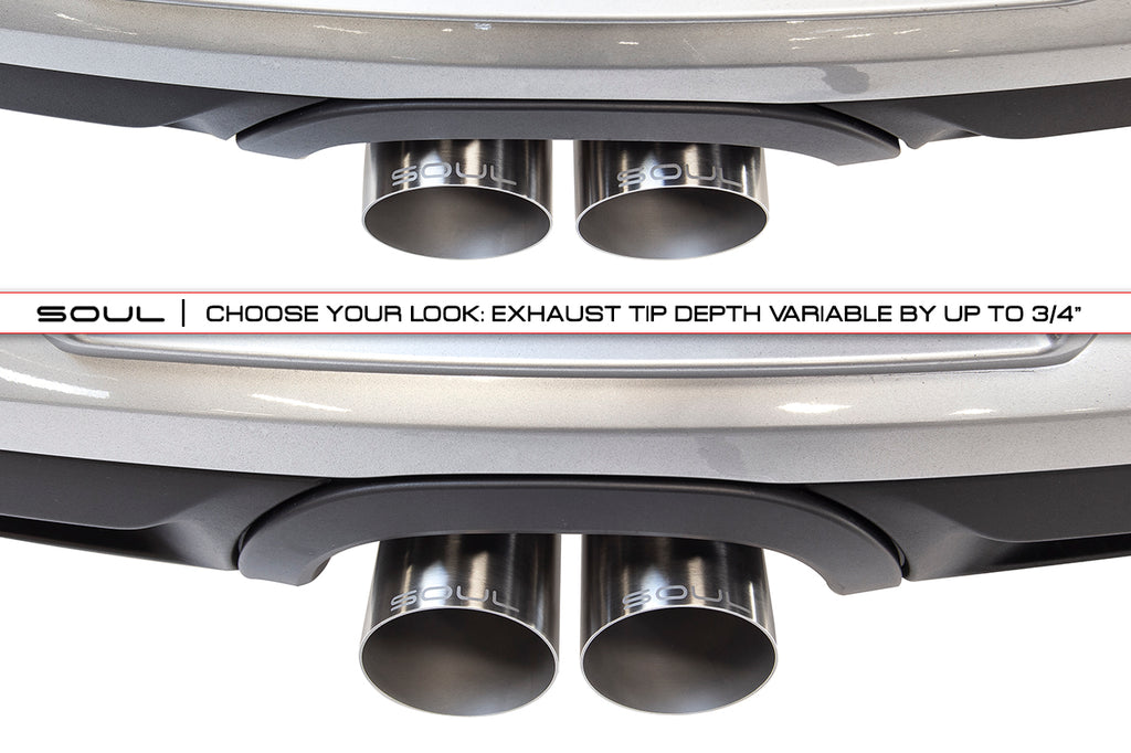 Soul Performance Porsche 981 GT4 / Spyder Valved Exhaust System
