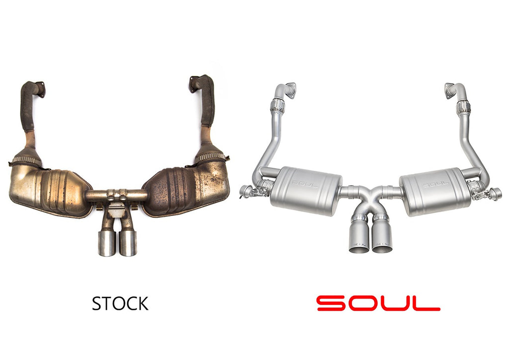 Soul Performance Porsche 987.1 / 987.2 Cayman / Boxster Valved Exhaust System