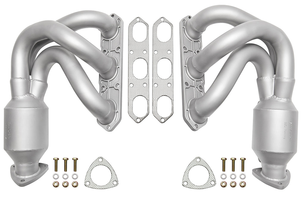 Soul Performance Porsche 987.1 Cayman / Boxster Long Tube Street Headers (w/ high flow catalytic converters)