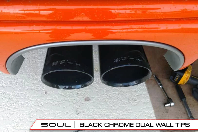 Soul Performance Porsche 987.1 Cayman / Boxster Bolt-On X-Pipe With Tips