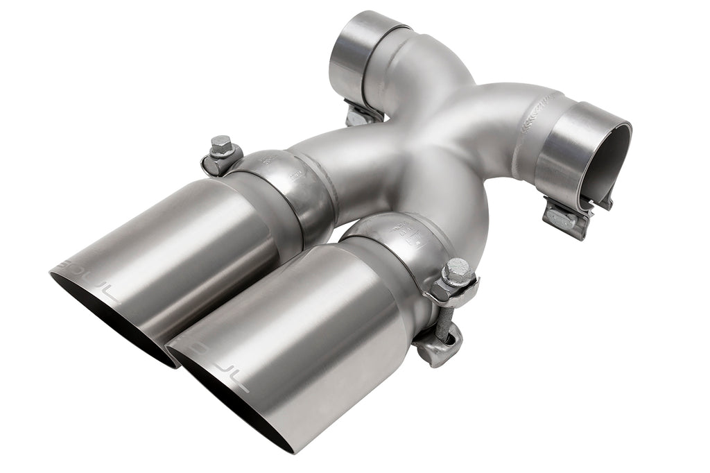 Soul Performance Porsche 987.2 / 981 Cayman / Boxster Bolt-On X-Pipe With Tips