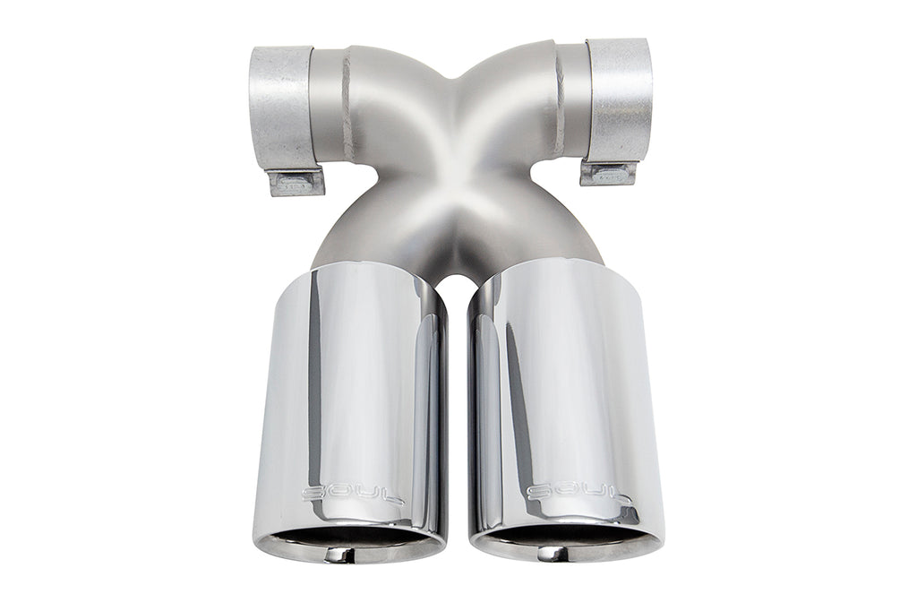 Soul Performance Porsche 987.2 / 981 Cayman / Boxster Bolt-On X-Pipe With Tips