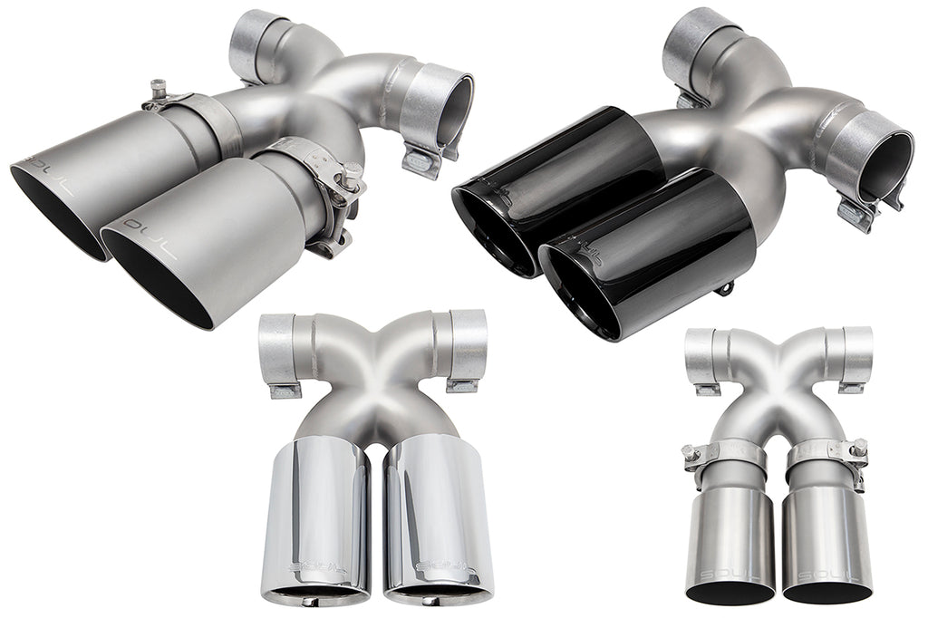 Soul Performance Porsche 987.1 Cayman / Boxster Bolt-On X-Pipe With Tips