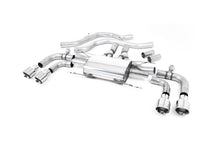 Load image into Gallery viewer, Milltek Valved Front Pipe-Back Exhaust for Alfa Romeo Giulia 2.9 V6 Quadrifoglio, Polished Tips