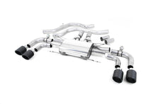 Load image into Gallery viewer, Milltek Front Pipe-Back Exhaust for Alfa Romeo Giulia 2.9 V6 Quadrifoglio, Carbon Fibre Tips