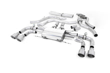 Load image into Gallery viewer, Milltek Valved Cat-Back Exhaust for Alfa Romeo Giulia Quadrifoglio, Brushed Titanium Tips