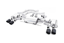 Load image into Gallery viewer, Milltek Valved Front Pipe-Back System for Alfa Romeo Giulia Quadrifoglio, Carbon Fibre Tips