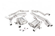 Load image into Gallery viewer, Milltek Valved Non-Resonated Cat-Back Exhaust for Audi B9.5 RS5 Sportback, Brushed Titanium Tips