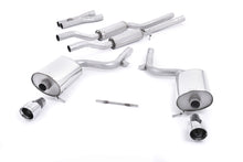 Load image into Gallery viewer, Milltek Resonated Cat-Back Exhaust for Audi B6 A4 V6 S4 V8, Polished Jet Tips
