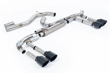 Load image into Gallery viewer, Milltek 80mm Non-Resonated Race Cat-Back Exhaust for Audi S3 8Y, Cerakote Black Tips (SSXAU1020)