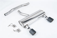 Load image into Gallery viewer, Milltek Non-Resonated Cat-Back Exhaust for Audi TT MK1, Carbon Fibre Tips