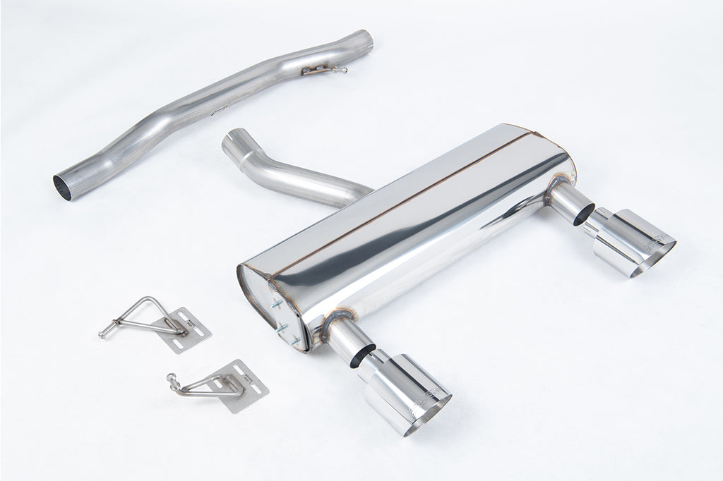 Milltek Non-Resonated Cat-Back for Audi TT MK1, Polished Tips