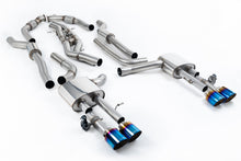 Load image into Gallery viewer, Milltek 80mm Resonated Cat-Back Exhaust for Audi S8 D5, Burnt Titanium Tips