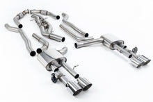 Load image into Gallery viewer, Milltek 80mm Non-Resonated Cat-Back Exhaust for Audi S8 D5, Polished Tips