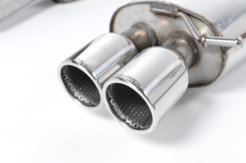 Milltek Resonated Cat-Back Exhaust for Audi B8 S5 V8, Polished Tips