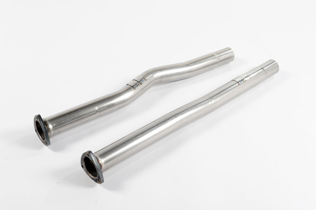 Milltek Secondary Catalyst Delete Pipe for Audi Dual, Cat Systems