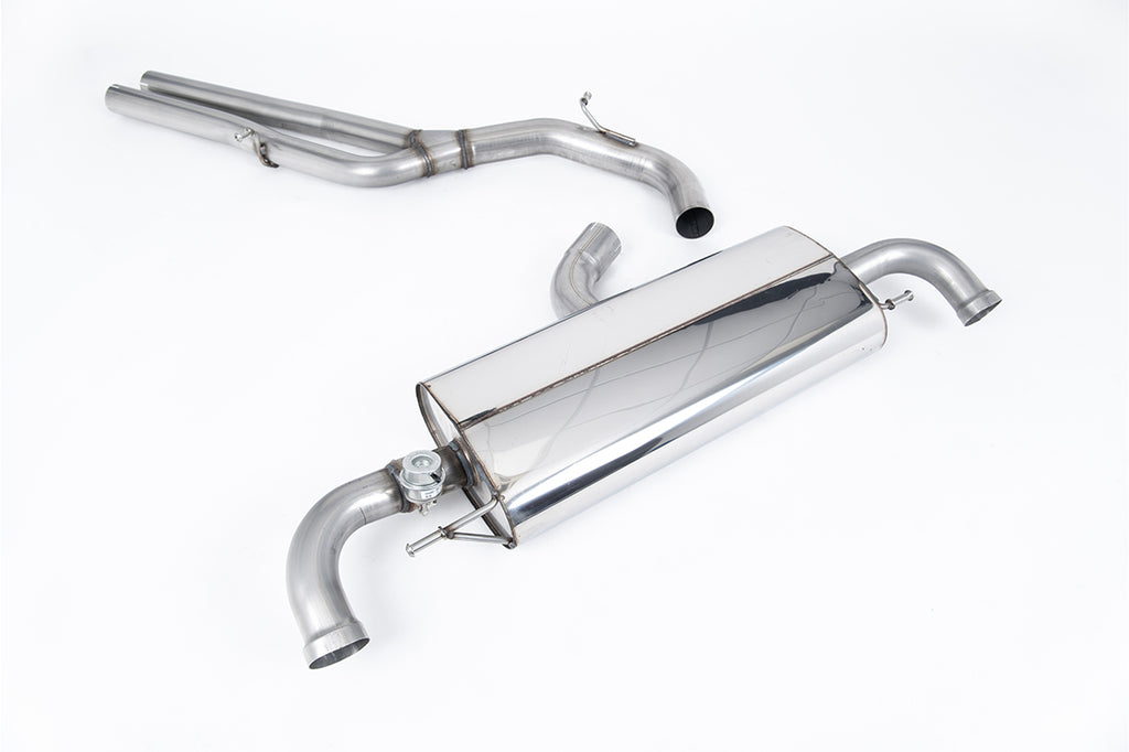 Milltek Valved Non-Resonated Cat-Back Exhaust for Audi TT RS MK2, OE Tips