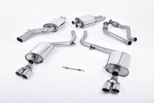 Load image into Gallery viewer, Milltek Resonated Cat-Back Exhaust for Audi B8 S4 V6, Polished Tips