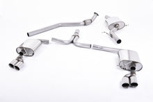 Load image into Gallery viewer, Milltek Cat-Back Exhaust for Audi B8 A4 A5 2.0 TFSI, Polished Tips