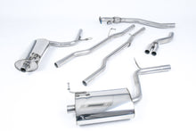 Load image into Gallery viewer, Milltek Non-Resonated Cat-Back Exhaust for Audi B6 A4 1.8T Quattro, 90mm Jet Tips