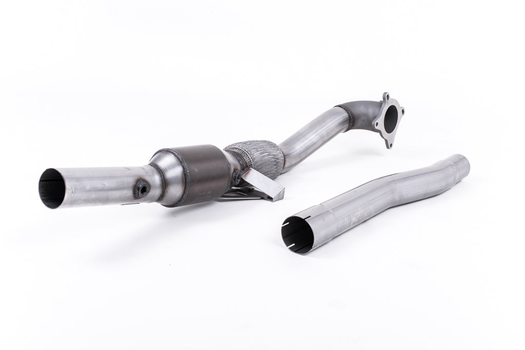 Milltek Downpipe and Cat for Audi TT Mk2 2.0 TFSi 2WD