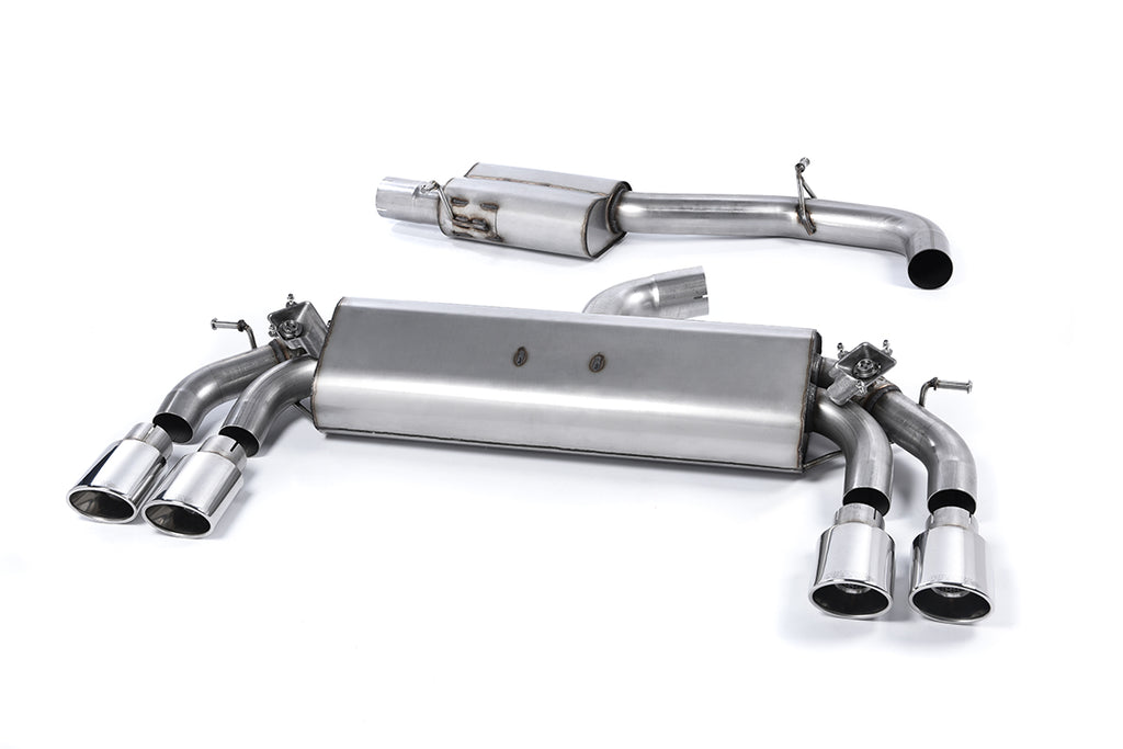 Milltek Resonated Cat-Back Exhaust for Audi S3 8V, Polished Tips (SSXAU400)