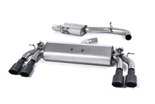 Load image into Gallery viewer, Milltek Resonated Cat-Back Exhaust for Audi S3 8V, Cerakote Black Tips